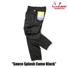 画像6: COOKMAN  Chef Pants Sauce Splash Camo Black (6)