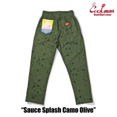 画像4: COOKMAN  Chef Pants Sauce Splash Camo Olive (4)