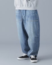 画像13: Liberaiders  BAKER DENIM SARROUEL PANTS (13)