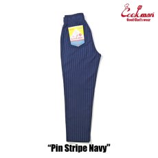 画像2: COOKMAN  Chef Pants Pin Stripe Navy (2)