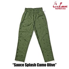 画像3: COOKMAN  Chef Pants Sauce Splash Camo Olive (3)