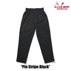 画像3: COOKMAN  Chef Pants Pin Stripe Black (3)