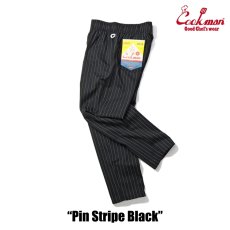 画像6: COOKMAN  Chef Pants Pin Stripe Black (6)