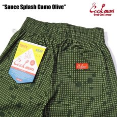 画像8: COOKMAN  Chef Pants Sauce Splash Camo Olive (8)