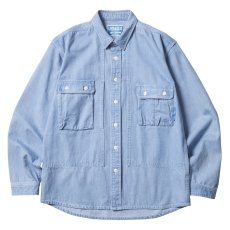 画像1: Liberaiders  UTILITY DENIM SHIRT (1)