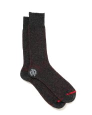 画像2: nonnative  DWELLER SOCKS HI W/N/P/Pu WOVEN (2)