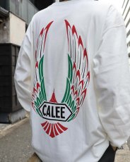 画像13: CALEE  VINTAGE TYPE WING LOGO L/S TEE ＜NATURALLY PAINT DESIGN＞ (13)