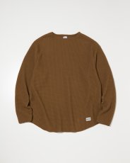 画像5: RADIALL  BIG WAFFLE - BOAT NECK T-SHIRT L/S (5)