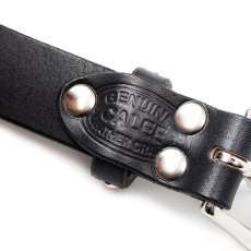 画像6: CALEE  STUDS LEATHER NARROW BELT (6)