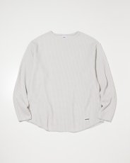 画像1: RADIALL  BIG WAFFLE - BOAT NECK T-SHIRT L/S (1)