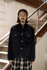 画像9: CALEE  VINTAGE REPRODUCT 3RD TYPE DENIM JACKET ＜OW＞ (9)