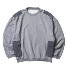 画像1: Liberaiders  QUILTED POCKET CREWNECK (1)