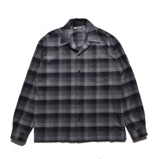 画像7: MINEDENIM  C.R Flow Ombre Check Open Collar L/S SH (7)