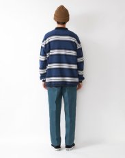 画像10: RADIALL  4 LINKS - HALF ZIP POLO SHIRT L/S (10)