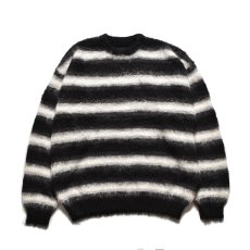 画像1: MINEDENIM  Blurry Border Mohair Knit Pullover (1)