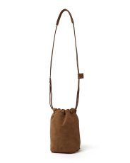 画像7: hobo  DRAWSTRING POUCH COW SUEDE (7)