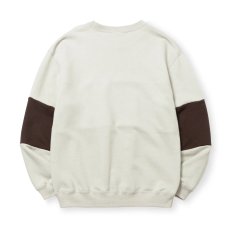 画像3: CALEE  BICOLOR CREW NECK SW (3)