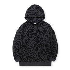 画像1: CALEE  ZEBRA PATTERN DROP PULLOVER HD (1)