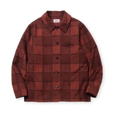 画像2: CALEE  BLOCK CHECK OVER SIZE SHIRT JACKET (2)