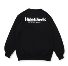 画像2: HideandSeek  Logo Sweat Shirt (2)