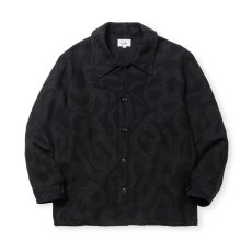 画像1: CALEE  JACQUARD SHIRT JACKET   (1)