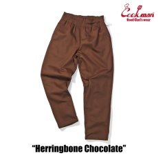 画像5: COOKMAN  Chef Pants Herringbone Chocolate (5)