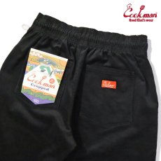 画像6: COOKMAN  Harvest Pants Cropped High Wale Corduroy Black (6)