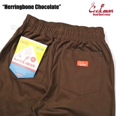 画像8: COOKMAN  Chef Pants Herringbone Chocolate (8)