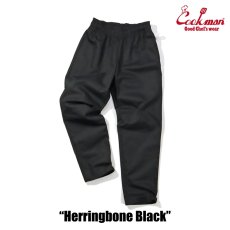 画像5: COOKMAN  Chef Pants Herringbone Black (5)