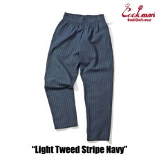 画像10: COOKMAN  Chef Pants Light Tweed Stripe Navy (10)