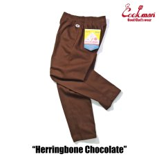 画像6: COOKMAN  Chef Pants Herringbone Chocolate (6)