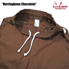 画像7: COOKMAN  Chef Pants Herringbone Chocolate (7)