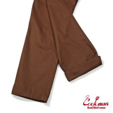 画像11: COOKMAN  Chef Pants Herringbone Chocolate (11)