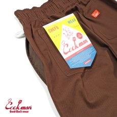 画像9: COOKMAN  Chef Pants Herringbone Chocolate (9)