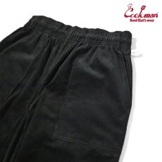 画像9: COOKMAN  Harvest Pants Cropped High Wale Corduroy Black (9)