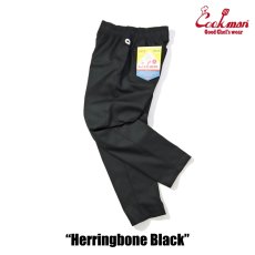 画像6: COOKMAN  Chef Pants Herringbone Black (6)