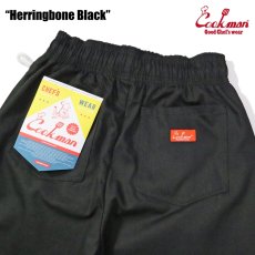 画像8: COOKMAN  Chef Pants Herringbone Black (8)