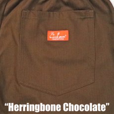 画像10: COOKMAN  Chef Pants Herringbone Chocolate (10)