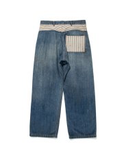 画像2: BOW WOW  LAPD PRISONER DENIM PT AGING (2)