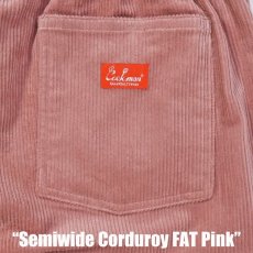 画像11: COOKMAN  Chef Pants Semiwide Corduroy FAT Pink (11)