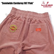 画像8: COOKMAN  Chef Pants Semiwide Corduroy FAT Pink (8)