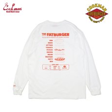 画像8: COOKMAN  ウォッシュドロングスリーブTシャツ FAT Topping Menu (8)