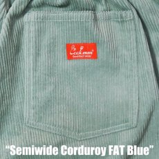 画像10: COOKMAN  Chef Pants Semiwide Corduroy FAT Blue (10)