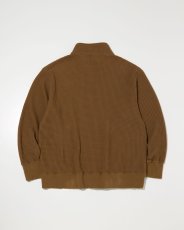 画像10: RADIALL  BIG WAFFLE - HALF ZIP SWEATSHIRT L/S (10)