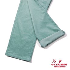 画像12: COOKMAN  Chef Pants Semiwide Corduroy FAT Blue (12)