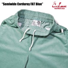 画像7: COOKMAN  Chef Pants Semiwide Corduroy FAT Blue (7)