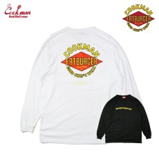 画像1: COOKMAN  ウォッシュドロングスリーブTシャツ FAT Mean (1)