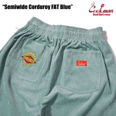 画像8: COOKMAN  Chef Pants Semiwide Corduroy FAT Blue (8)