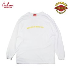 画像2: COOKMAN  ウォッシュドロングスリーブTシャツ FAT Mean (2)