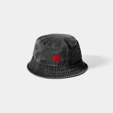 画像1: APPLEBUM  “APPLE LOGO" DENIM BUCKET HAT (1)